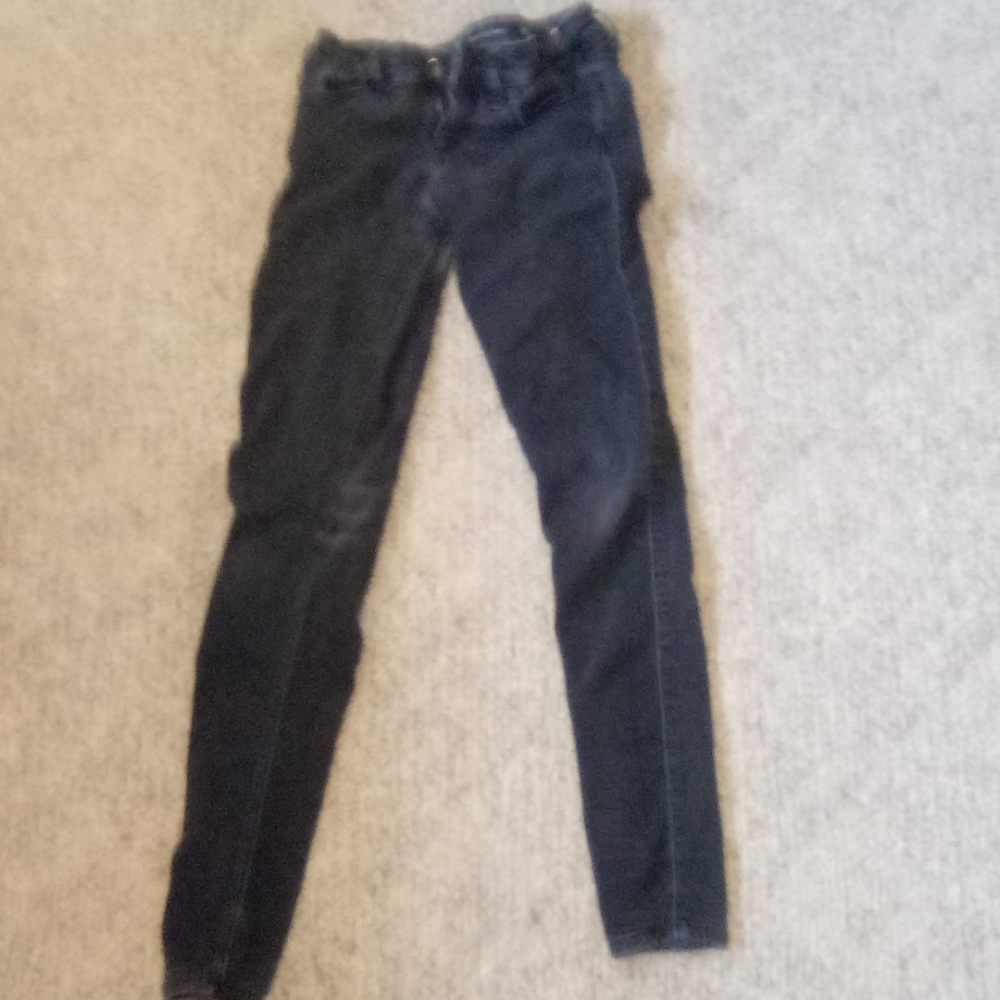 Blackheart Black Faded Skinny Jeans